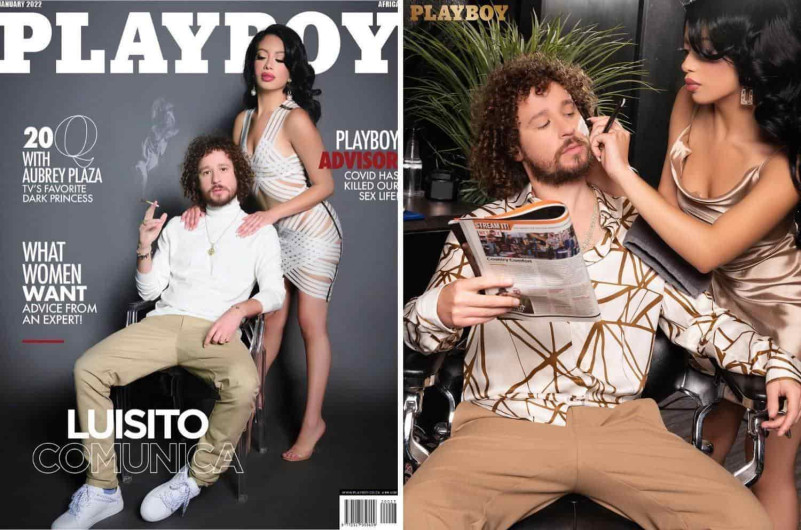 Luisito Comunica protagoniza portada de Playboy África