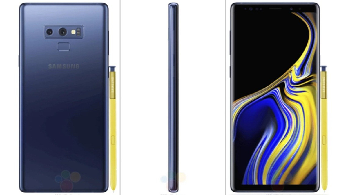 Filtran imágenes del nuevo Samsung Galaxy Note9