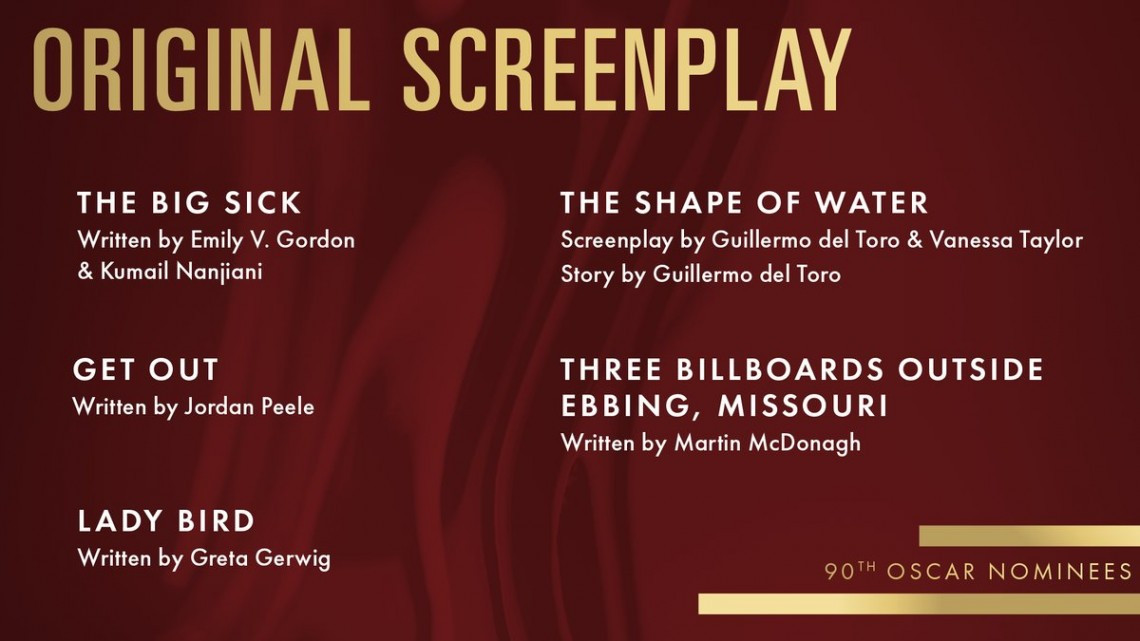 ¡Lista de nominados al Oscar 2018!