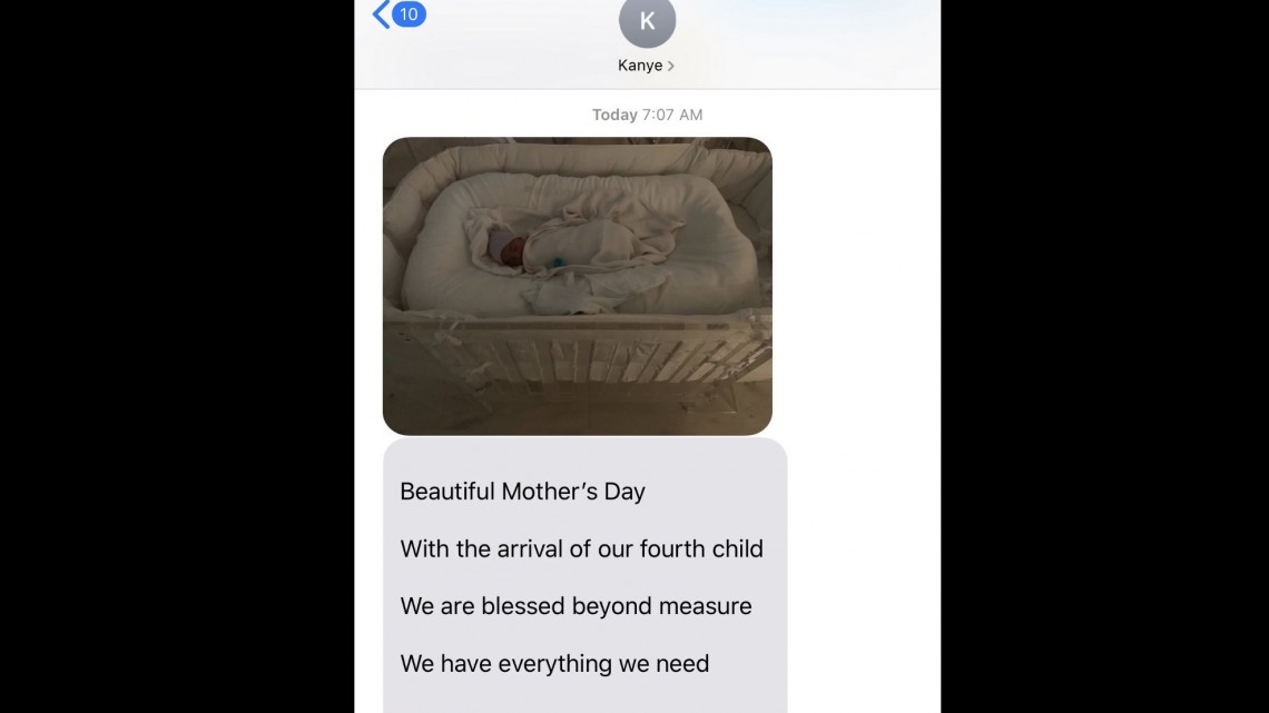 Espectáculos Kim Kardashian presenta a su bebé y revela su nombre