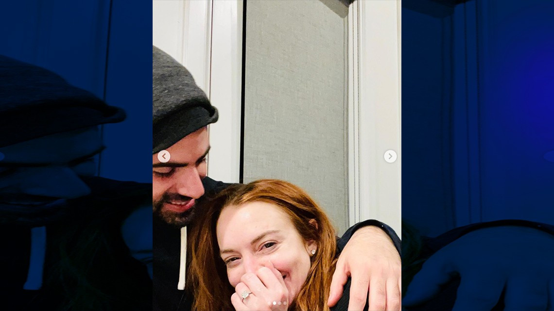 Lindsay Lohan anuncia su compromiso con el empresario Bader Shammas