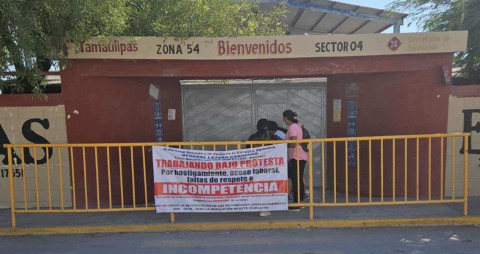 Docentes de primaria 'Lázaro Cárdenas' denuncian acoso de la directora