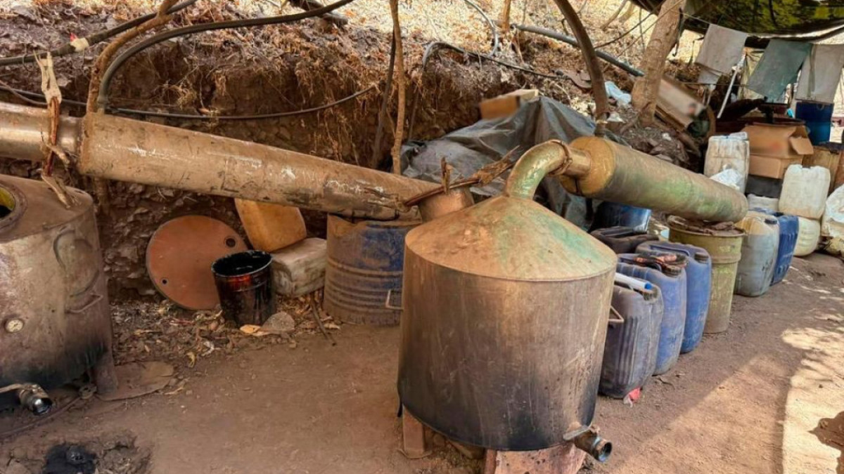 Desmantelan narcolaboratorio en Durango; aseguraron 150 kg de metanfetamina