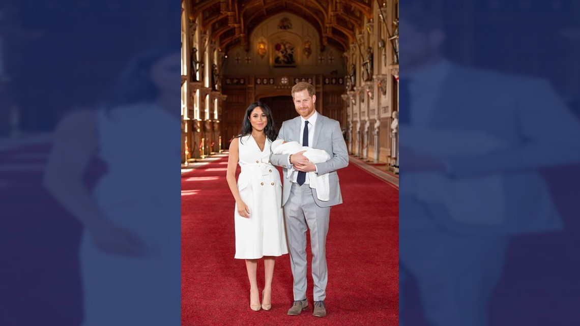 Las primeras imágenes del hijo de Meghan y Harry