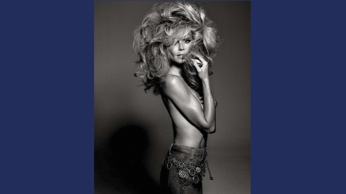 Heidi Klum publica “topless” en Instagram
