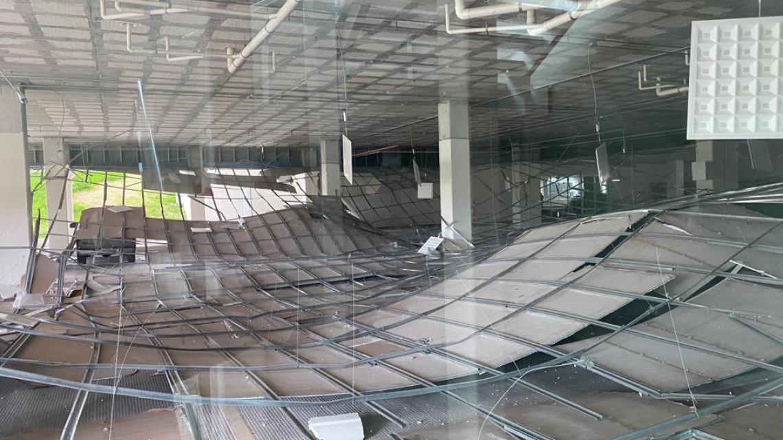 Tormenta provoca caos en la ciudad 