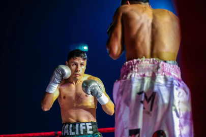 Fantástica cartelera boxística presentaron Carlos Peña Ortiz y Julio César Chávez 