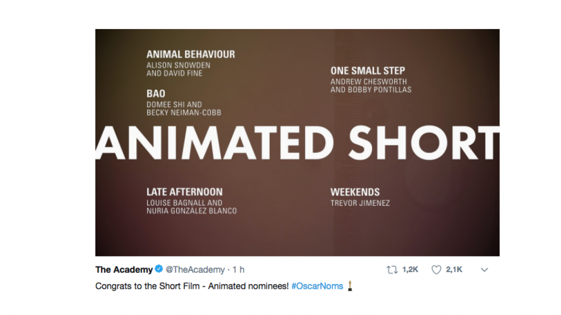 Todas las nominaciones a los Oscar 2019