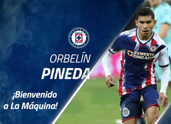 ¡Orbelín Pineda es Azul!