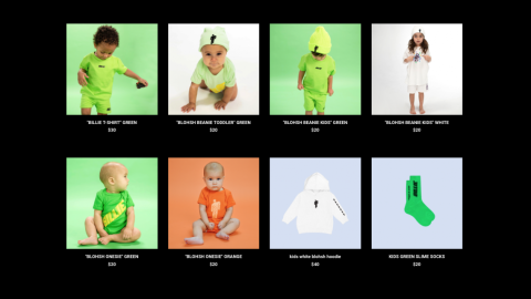 Billie Eilish lanza una línea de ropa para bebés y niños