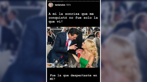 Tania Ruiz dedica romántico mensaje a EPN