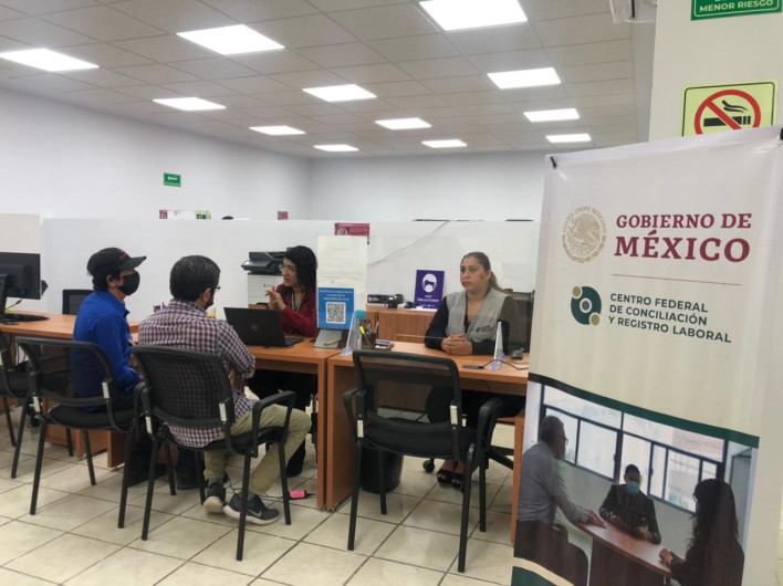 Facilita resolución de demandas laborales Centro Federal de Conciliación