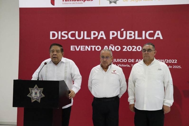 Ofrece Seguridad Pública disculpa pública en caso de desaparición en Victoria
