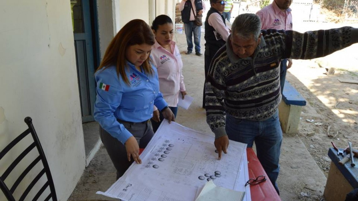 Supervisa alcaldesa avance de Casa Club del Adulto Mayor