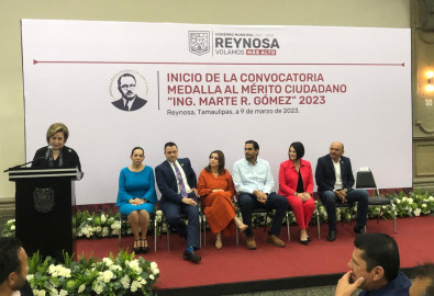 Presentan convocatoria a la medalla "Ing. Marte R. Gómez"