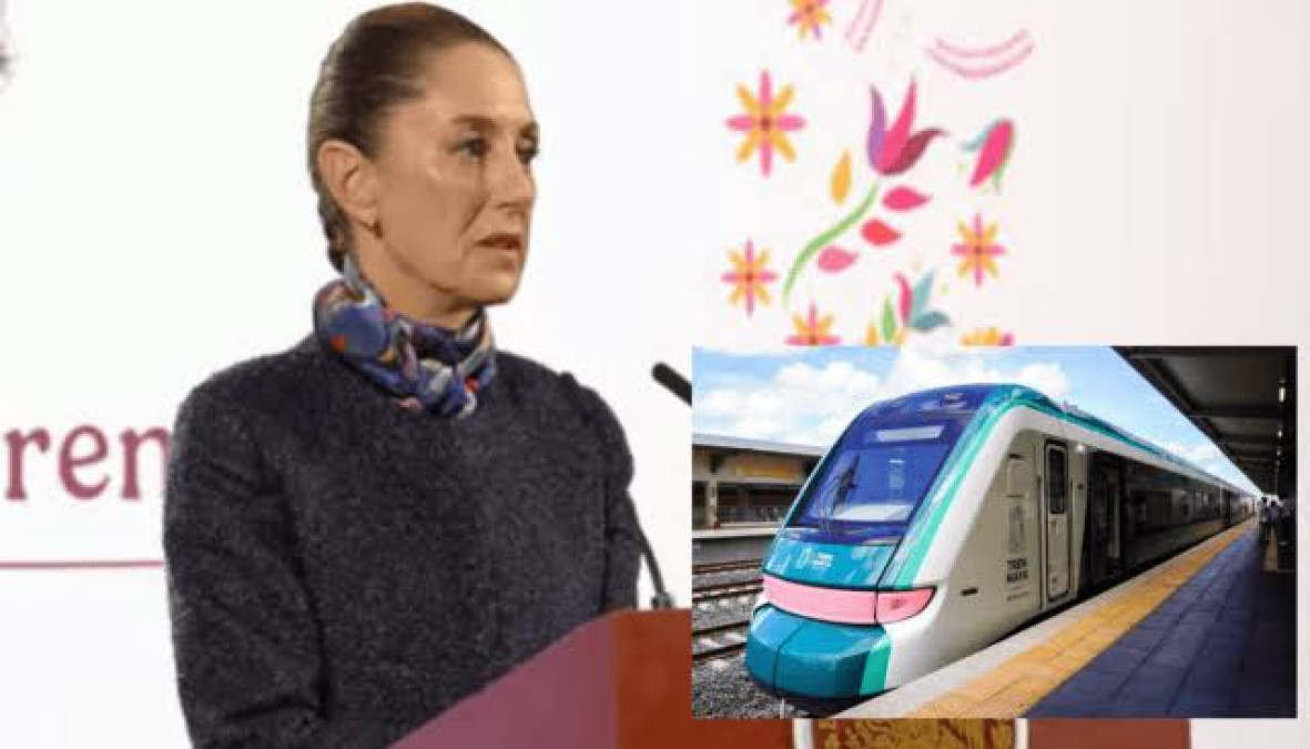 'Tren Maya es un éxito': Sheinbaum dice que se impulsará con el transporte de carga 