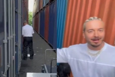 J Balvin es captado orinando en una calle de calle de Nueva York