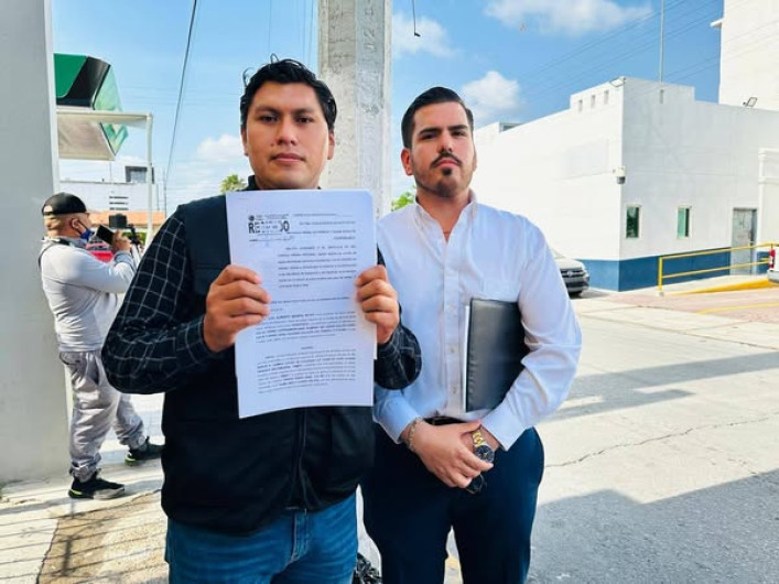 Reportero agredido por Guardia de Hospital presenta denuncia