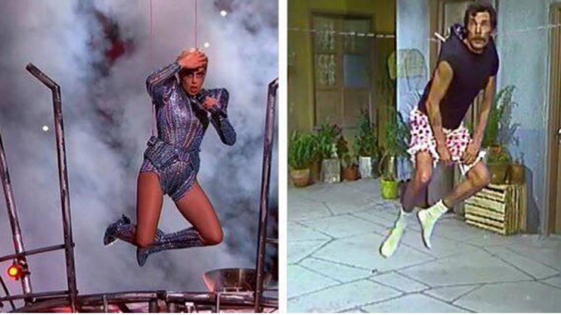 Lady Gaga y los memes de su actuación en el Super Bowl