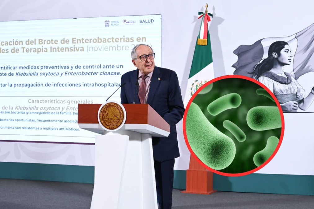 Salud confirma 17 muertes de menores en tres estados por bacteria Klebsiella oxytoca