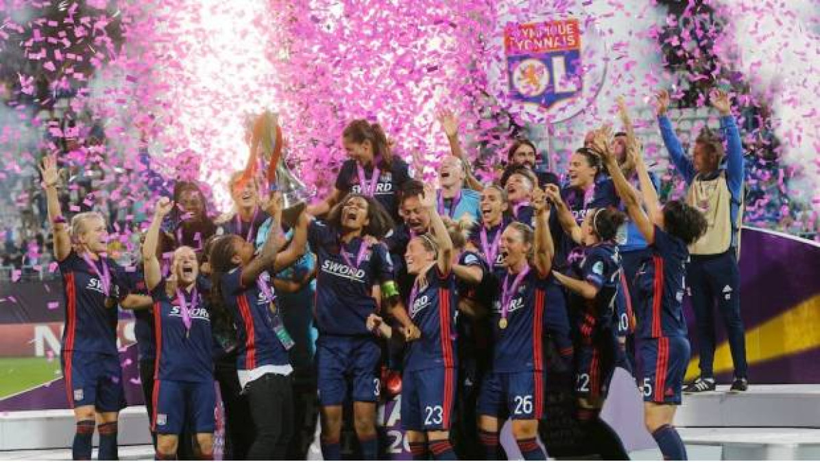 Lyon Femenil logra tiplete en Champions
