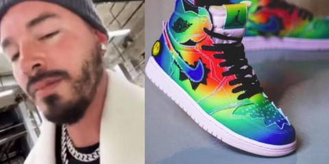 J Balvin sorprende a niño tras recibir críticas en TikTok por usar tenis “pirata”