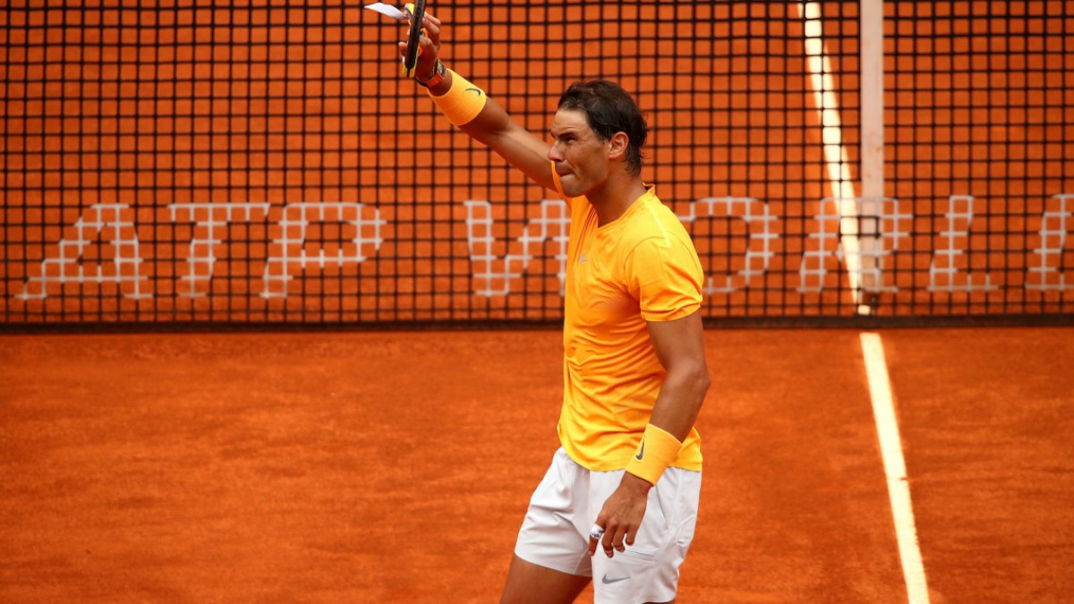Rafael Nadal avanza en su debut en el Mutua Open de Madrid 