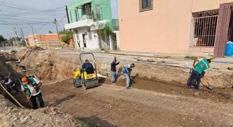 Avanzan trabajos en colectores Donato Guerra y Ribereño