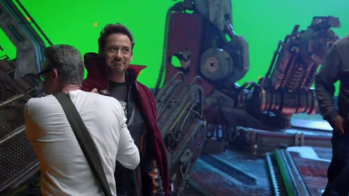 Imágenes detrás de las cámaras de Infinity War