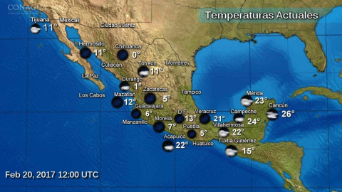 Prevalece el clima frío en el norte del país