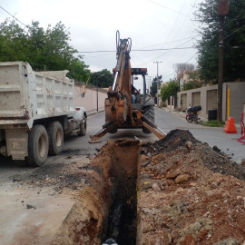 Trabaja COMAPA en la rehabilitación de drenaje Sanitario en varios sectores de la ciudad