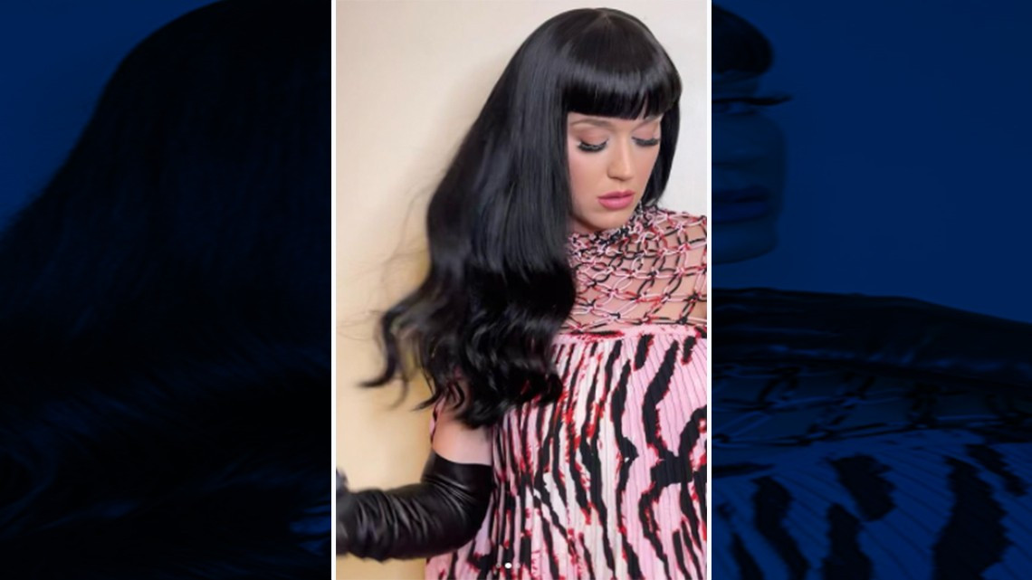 Katy Perry cambia su imagen y ahora luce cabello negro