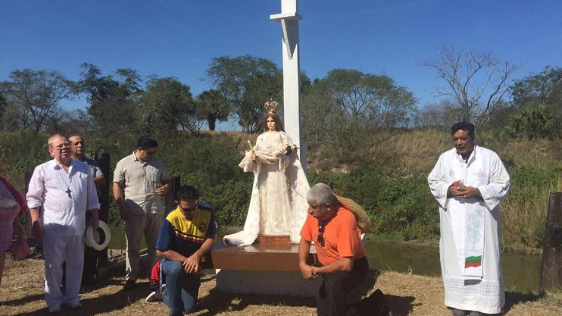 La virgen de la candelaria visita Matamoros 