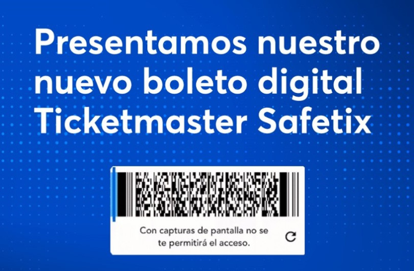 Ticketmaster lanza SafeTix, boletos virtuales que pretenden ganarle a revendedores