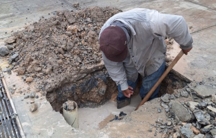 Resuelve COMAPA reparación de llave de cuadro en Jarachina Norte