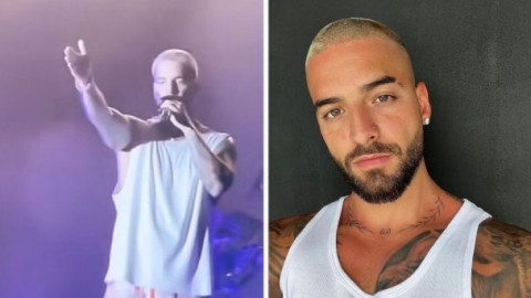 Maluma corre a fans de su concierto en España