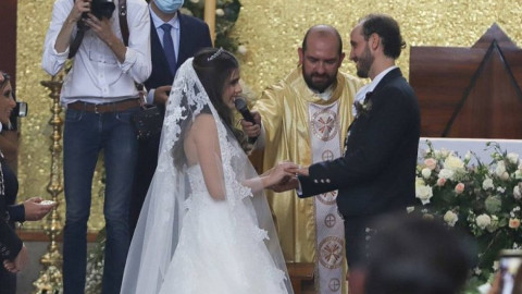 Se casó la hija de Alejandro Fernández en Zapopan