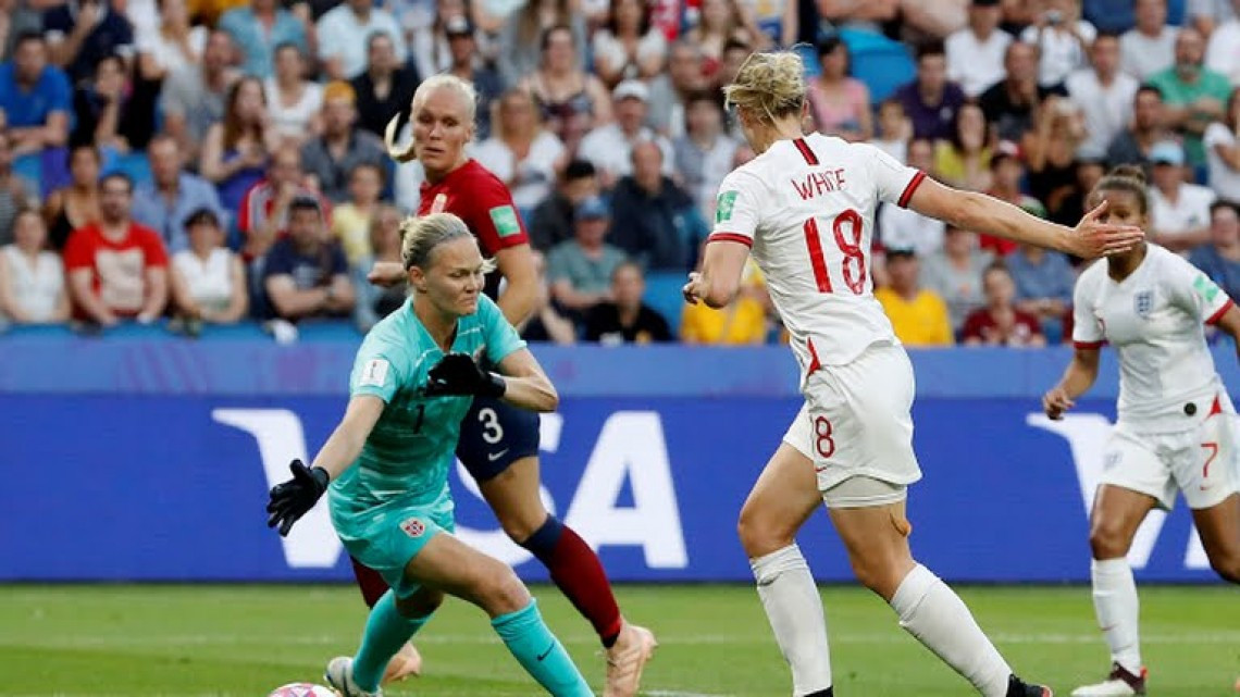  Inglaterra es la primera clasificada a semifinales de la Copa Mundial Femenil 