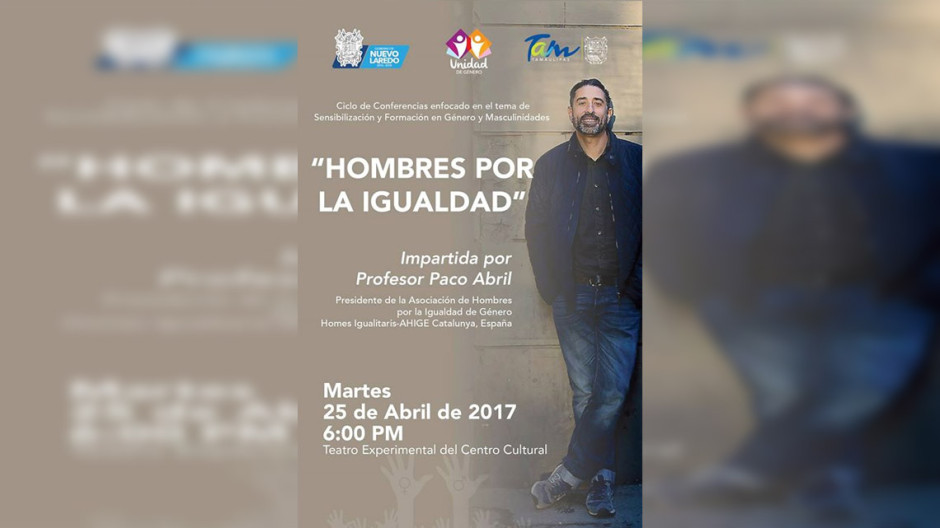 Trabaja Nuevo Laredo en formación de género y masculinidades