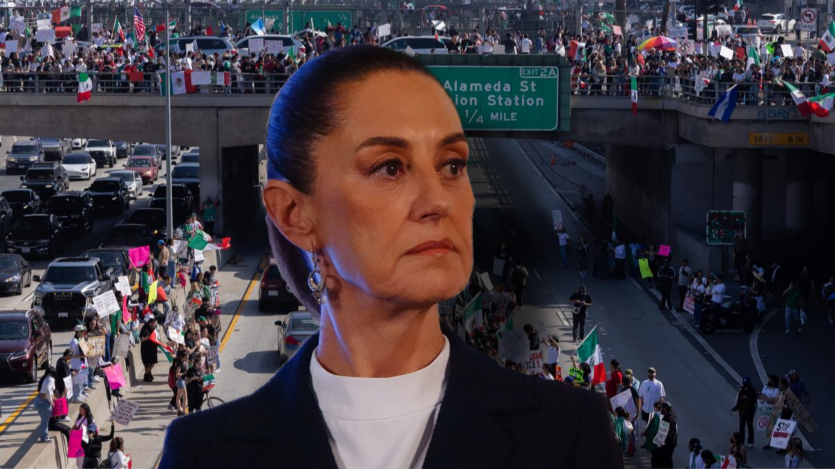 “Es absolutamente falso”; Sheinbaum responde a acusaciones de EU sobre alentar protestas en Los Ángeles