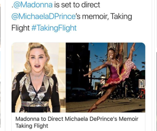 Madonna dirigirá documental de una bailarina