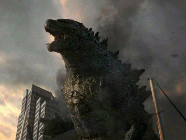 Godzilla en el Centro Histórico de CDMX