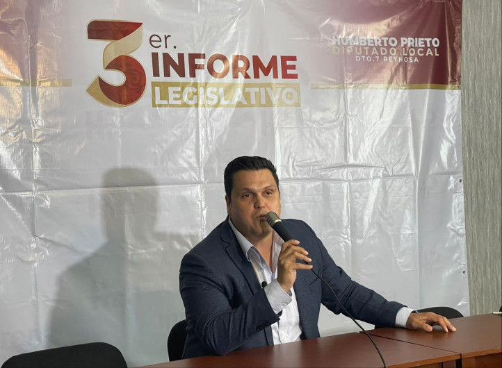 Rendirá el diputado Prieto Herrera su tercer informe legislativo