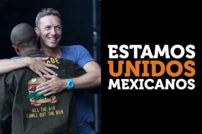 Coldplay se suma a Estamos Unidos Mexicanos