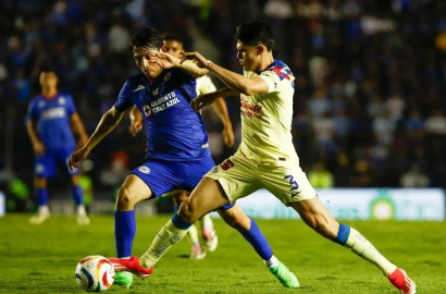 Cruz Azul y América empatan en la Final de ida