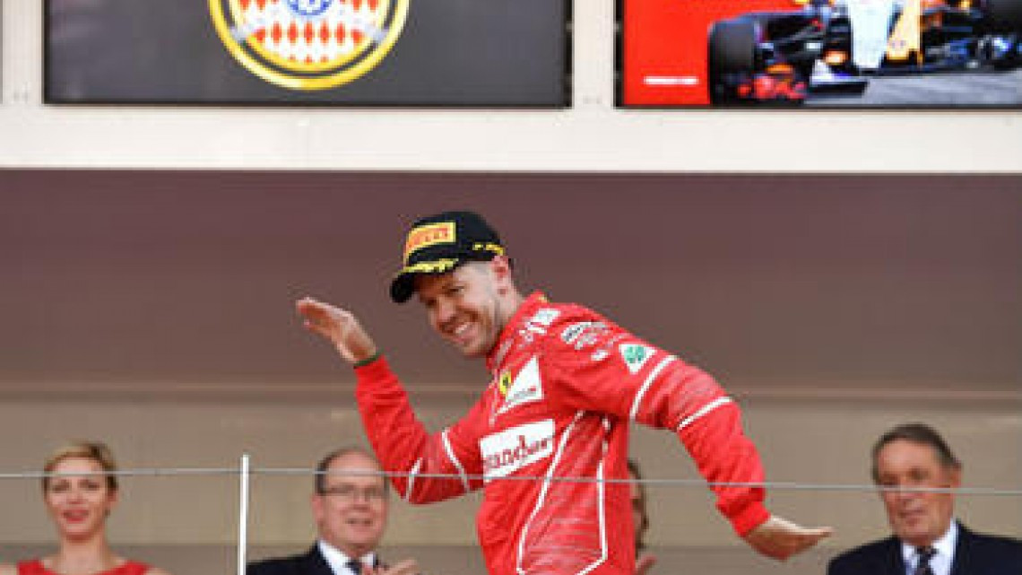 Sebastian Vettel gana el Gran Premio de Mónaco