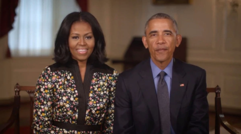 Michelle y Barack Obama producirán