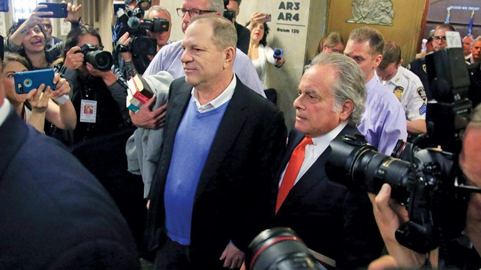 Acusan formalmente a Harvey Weinstein