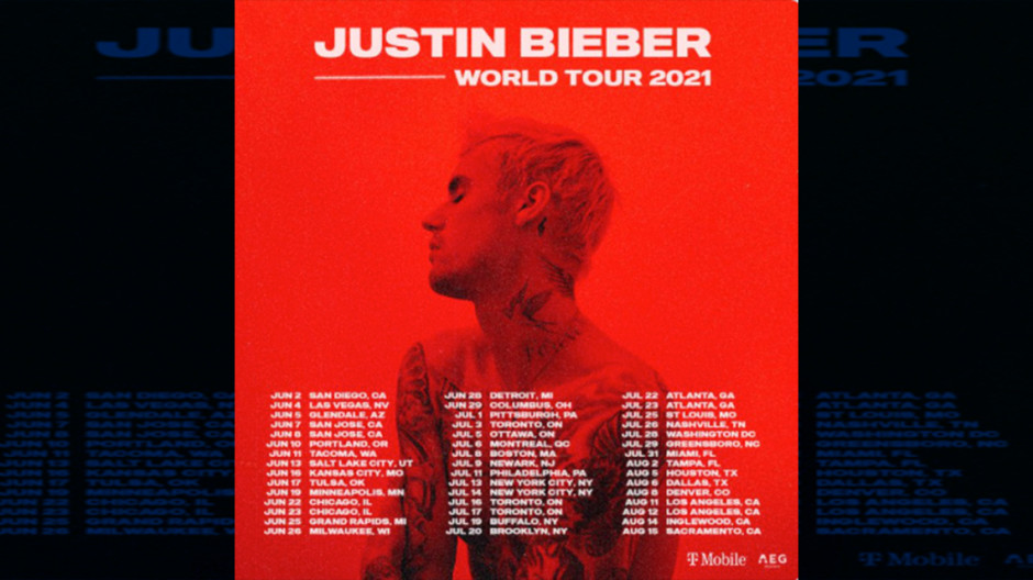 Justin Bieber anuncia su próxima gira