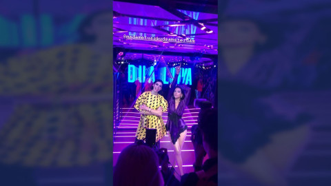 Dua Lipa conoció a su réplica de cera de Ámsterdam